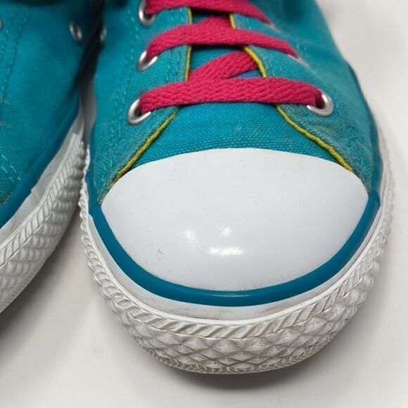 Converse Chuck Taylor All Star Colour Block Double Tongue Sneakers - Picture 10 of 13